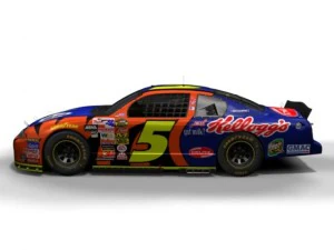 Chevrolet 5 da Nascar Modelo 3D