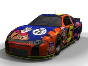 nascar chevy 5 Modello 3D