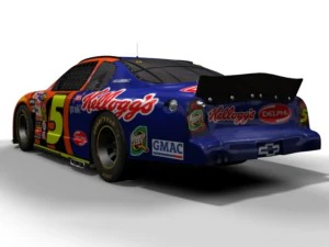 Chevrolet 5 da Nascar Modelo 3D