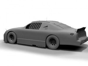 nascar chevy 5 Modello 3D