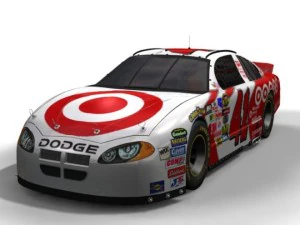 nascar dodge 41 3D Model