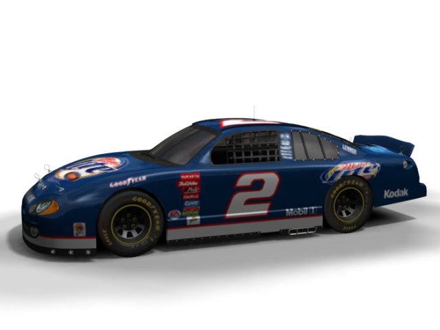 nascar dodge 2 Modèle 3D .c4d .max .obj .3ds .fbx .stl .blend 