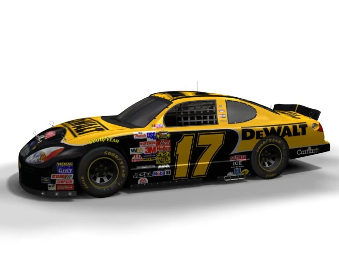 nascar ford 17 3D Model .c4d .max .obj .3ds .fbx .stl .blend