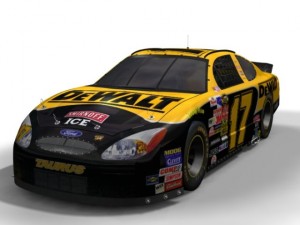 nascar ford 17 Modelo 3D