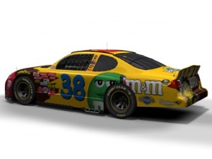 nascar ford 38 Modello 3D