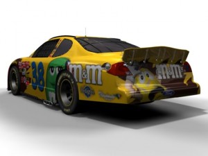 nascar ford 38 Modello 3D