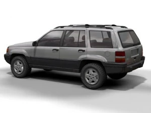 1994 jeep grand cherokee 3D Model