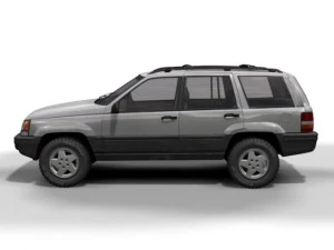 1994 jeep grand cherokee 3D Model
