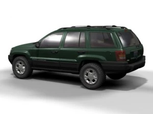 1999 jeep grand cherokee 3D Model
