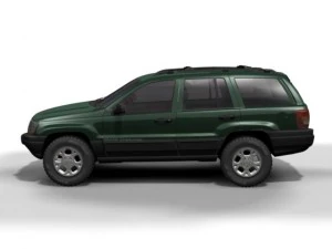 1999 jeep grand cherokee 3D Model