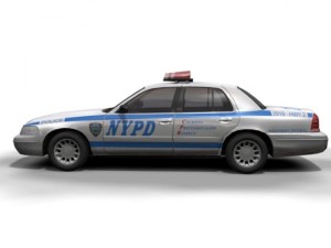 nypd ford crown victoria 3Dモデル