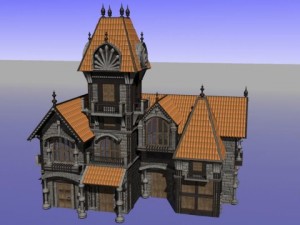 old manssion 3D Model