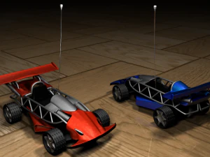 car toy  remoted control car 3D Model