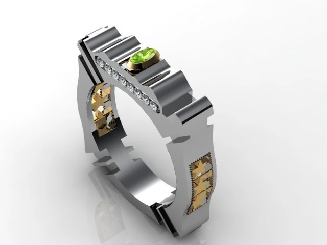 ring 3D Model .c4d .max .obj .3ds .fbx .stl .blend 