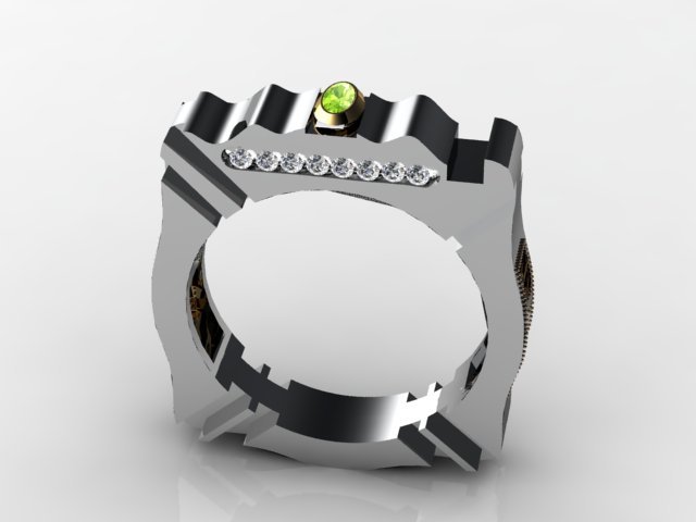 moolie ring Modello 3D .c4d .max .obj .3ds .fbx .stl .blend