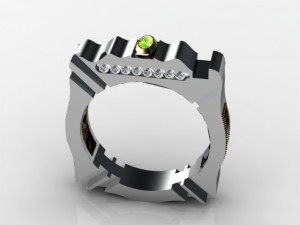 moolie ring Modelo 3D