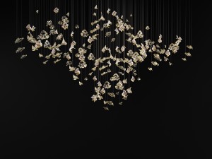dancing leaves 3D-Modell