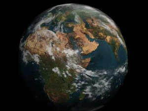 wysokiej jakości ziemia Model 3D