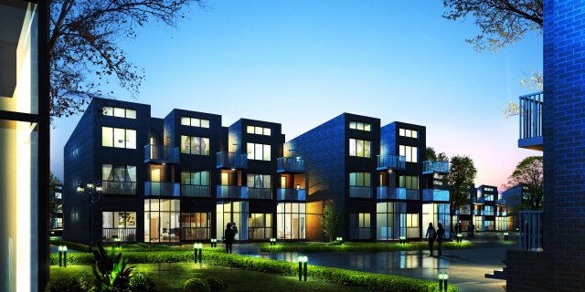 3d building 004 3D-Modell .c4d .max .obj .3ds .fbx .stl .blend 