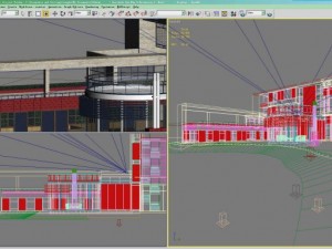 3d building 007 3D Modell