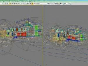 3d building 008 3D Model