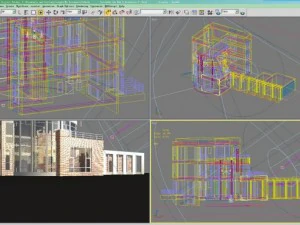3d building 009 3D Model