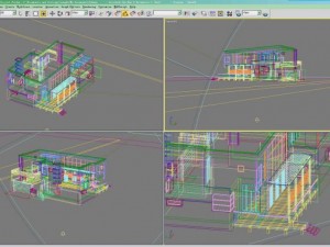 3d building 011 Model 3D