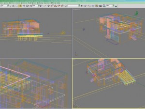 3d building 012 3D Model