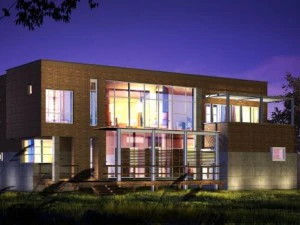 edificio in 3D 013 Modello 3D