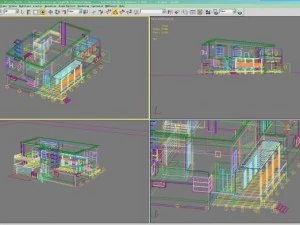 3d building 013 3D Model