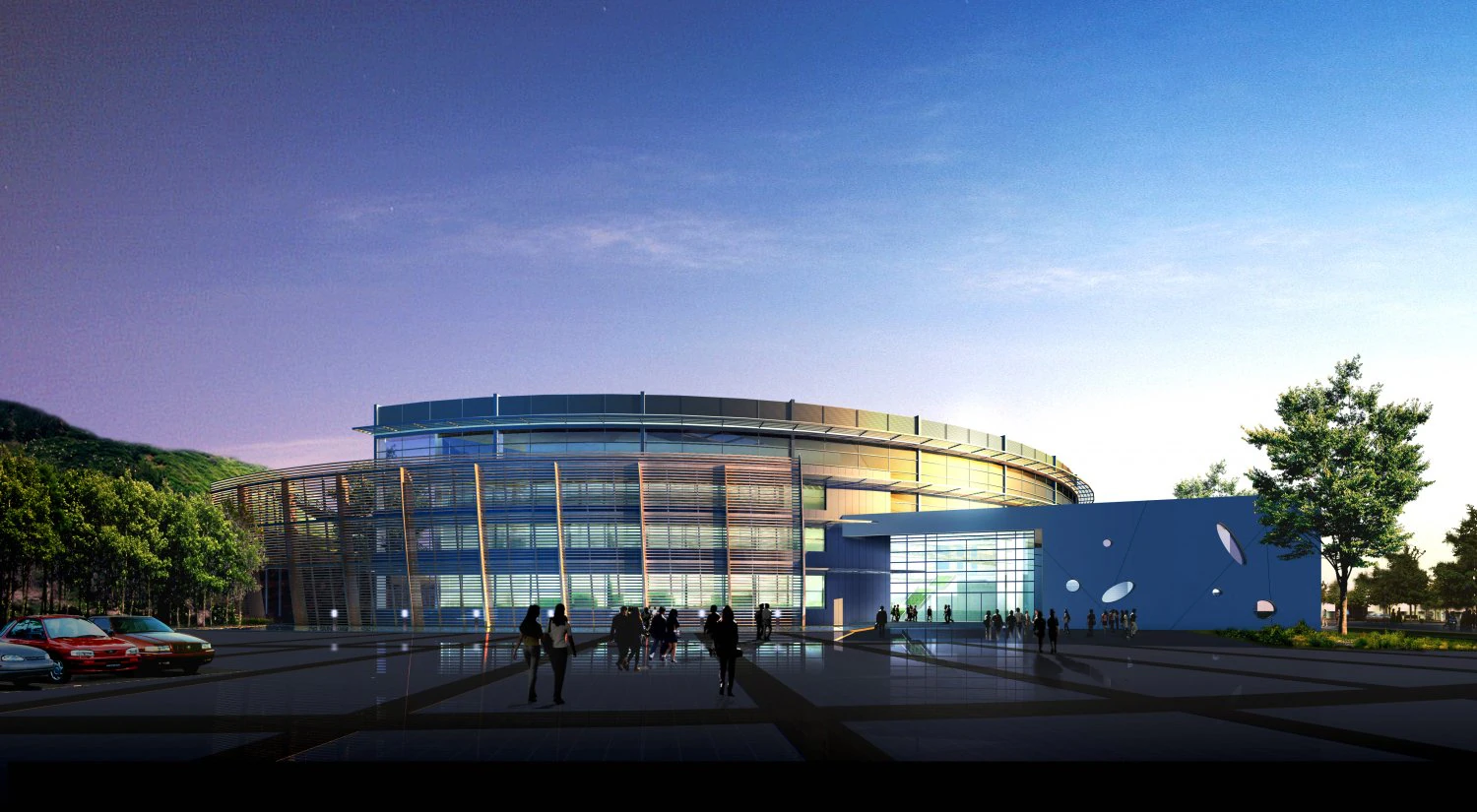 3d building 016 3D Model .c4d .max .obj .3ds .fbx .stl .blend 