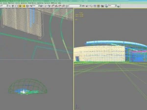 3d building 016 3D Model