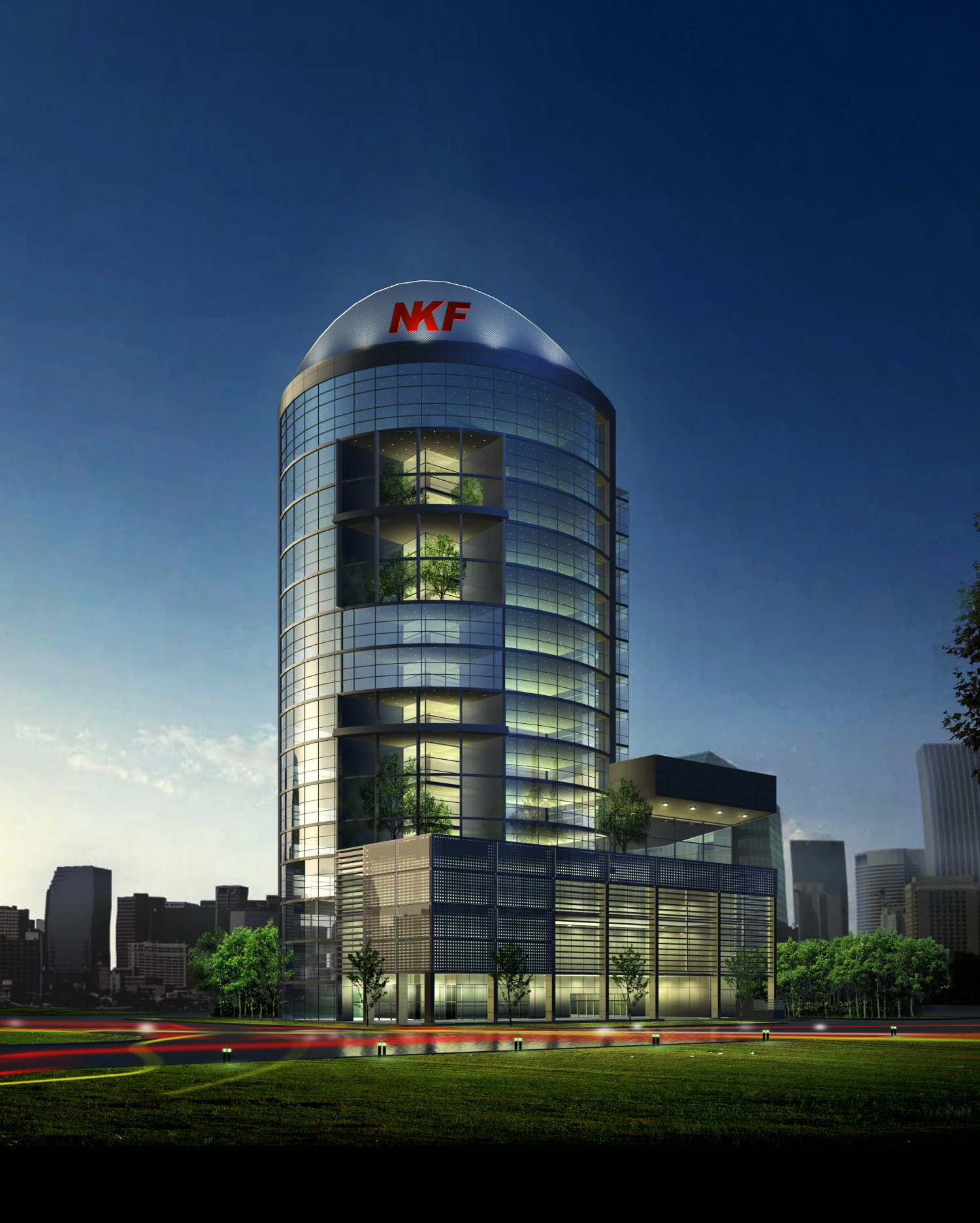3d building 017 3D Model .c4d .max .obj .3ds .fbx .stl .blend 