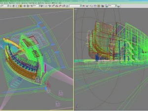 3d building 019 3D Model
