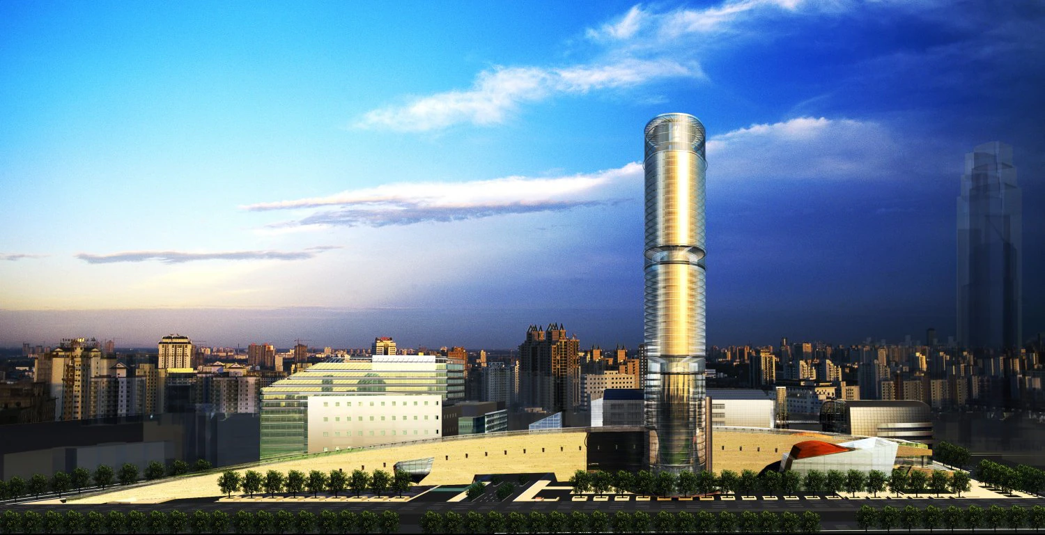 3d building 020 3D Model .c4d .max .obj .3ds .fbx .stl .blend 