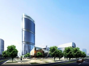 3d building 020 3D Model