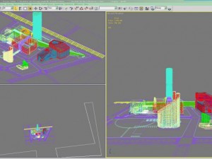3d building 021 Model 3D