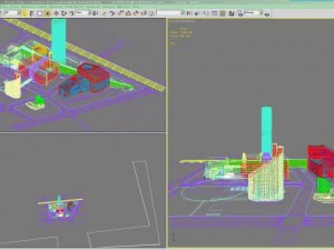 3d building 021 3D Model