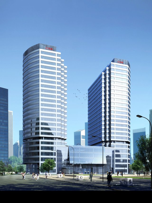3d building 022 3Dモデル .c4d .max .obj .3ds .fbx .stl .blend 