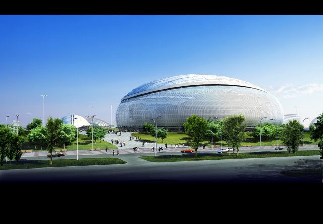 3d building 026 Model 3D .c4d .max .obj .3ds .fbx .stl .blend 