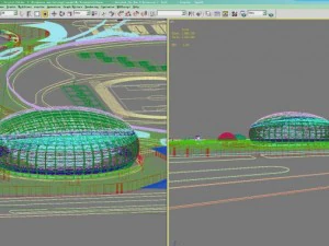 3d building 026 3D Model
