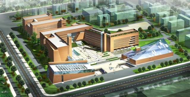 3d building 028 3D 模型 .c4d .max .obj .3ds .fbx .stl .blend 