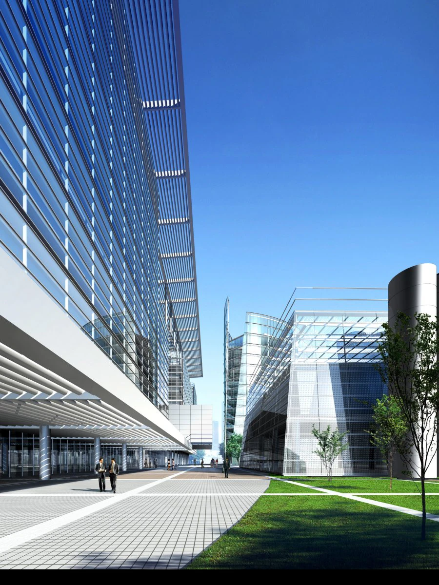 3d building 030 3D Model .c4d .max .obj .3ds .fbx .stl .blend 