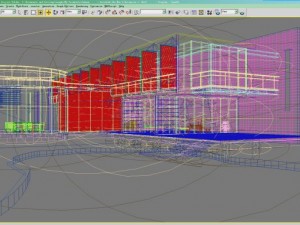 3d building 034 3D Model