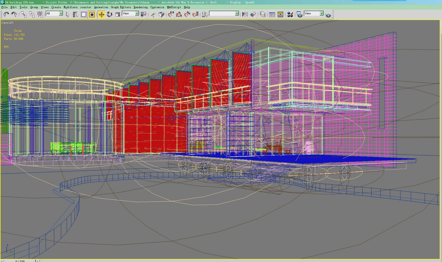Пак моделей зданий и сооружений 3d. Build 34. Сборка 39. 2. Cakewalk 9.