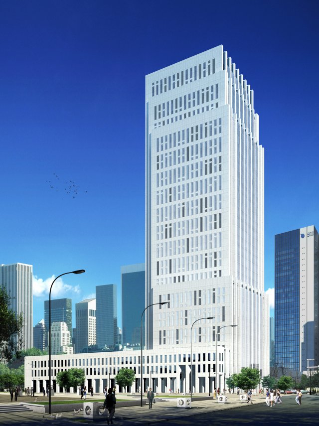 3d building 039 3D मॉडल .c4d .max .obj .3ds .fbx .stl .blend 