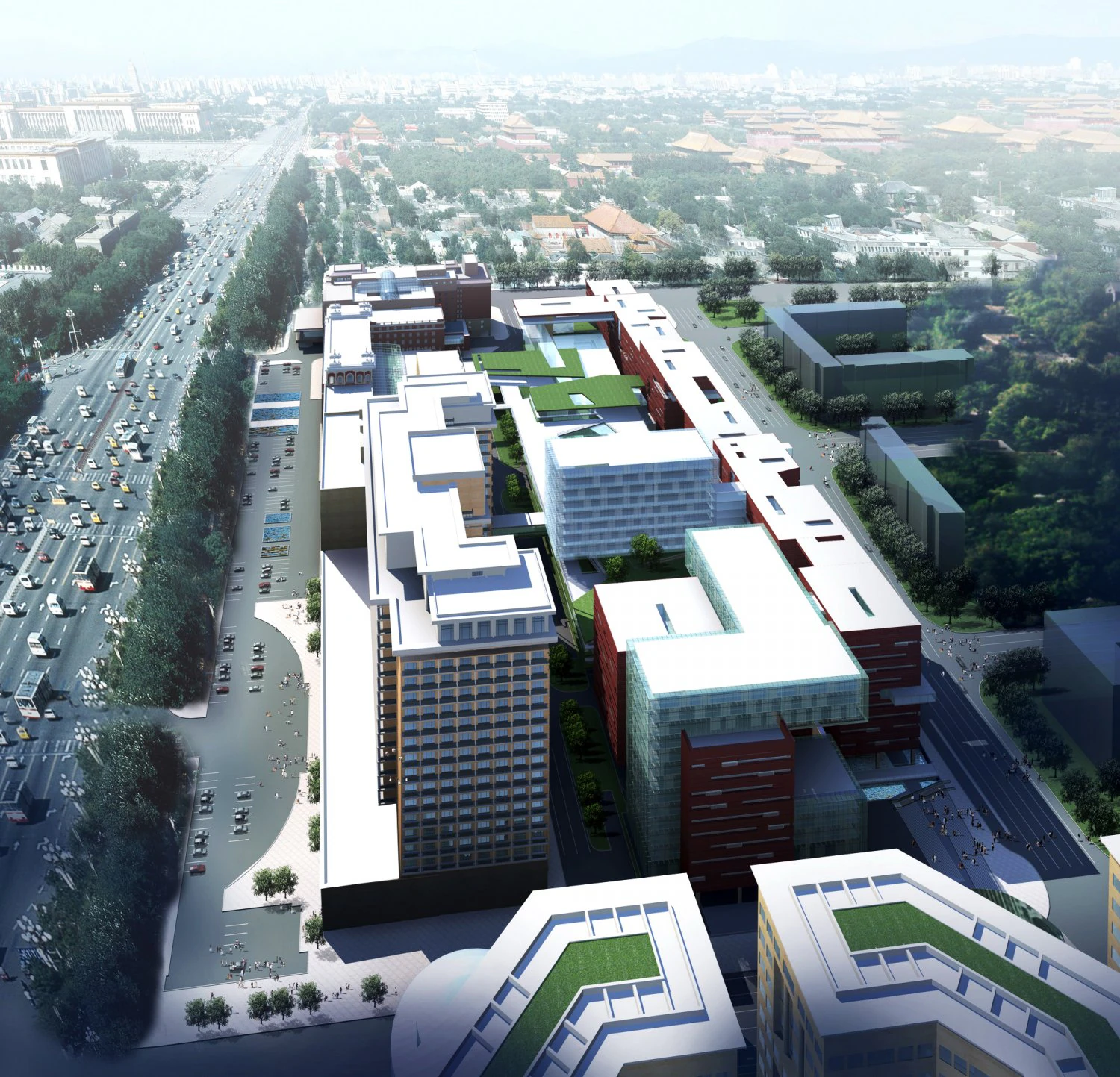 3d building 041 3D Model .c4d .max .obj .3ds .fbx .stl .blend 