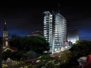 3d building 044 3D Model