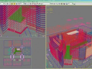 3d building 047 3D Model