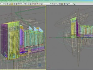 3d building 048 3D Model